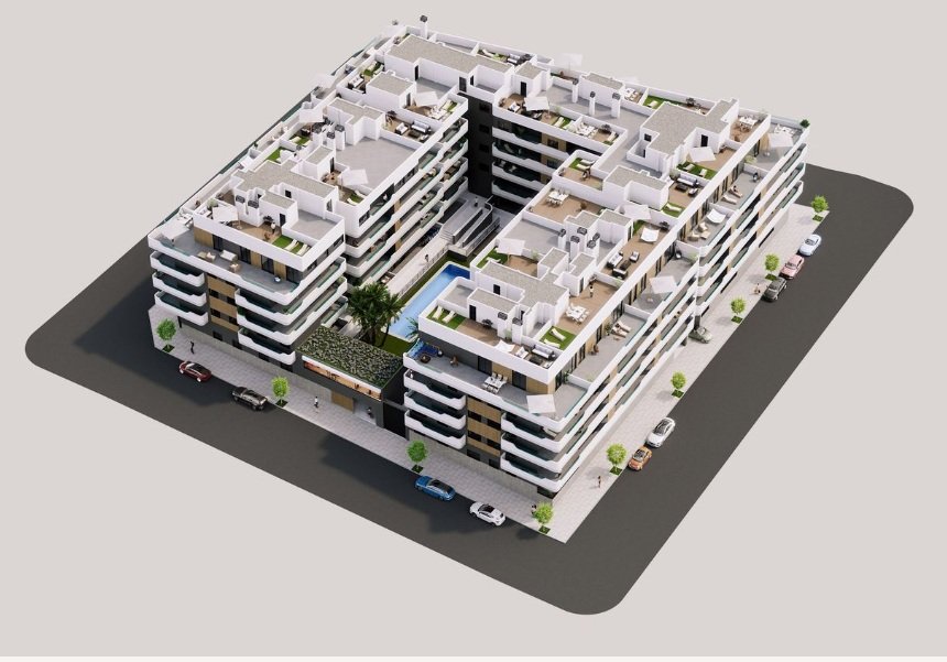 Dzīvoklis Santa Pola, Alicante, Spānijā 2 istabas, 72 m2 Nr. 145441