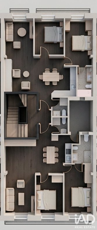 Dzīvoklis Donostia-San Sebastian, Gipuzkoa, Spānijā 2 istabas, 80 m2 Nr. 196633