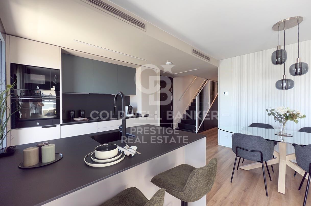 Penthouse in Sant Boi de Llobregat, Barcelona, Spain 3 bedrooms, 102 sq.m. No. 157701