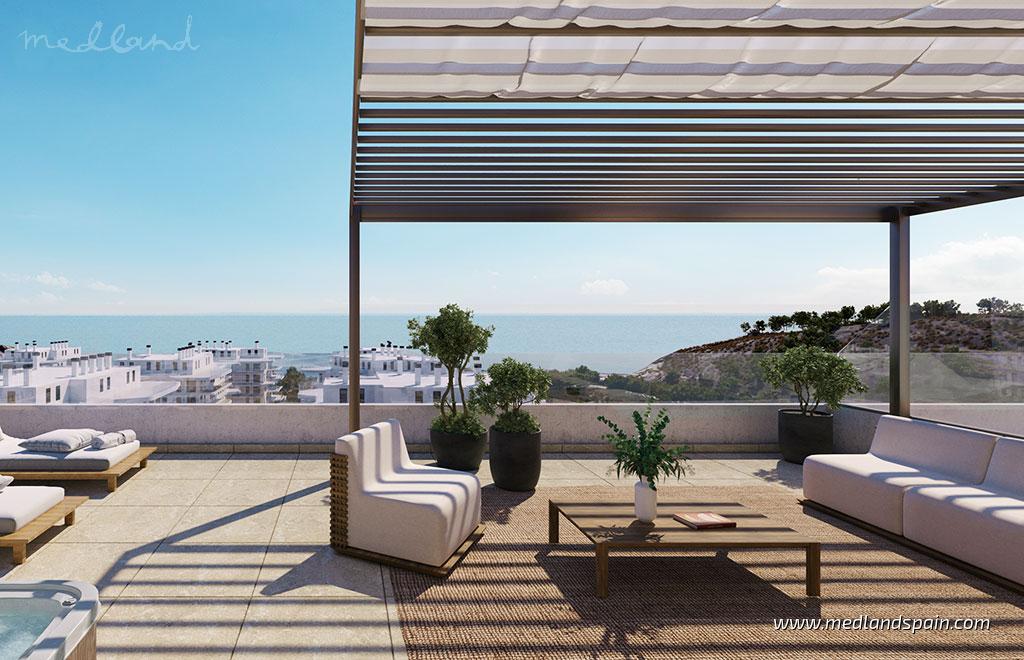 Huoneisto Villajoyosa, Alicante, Espanja 3 makuuhuonetta, 111 m2 No. 154402
