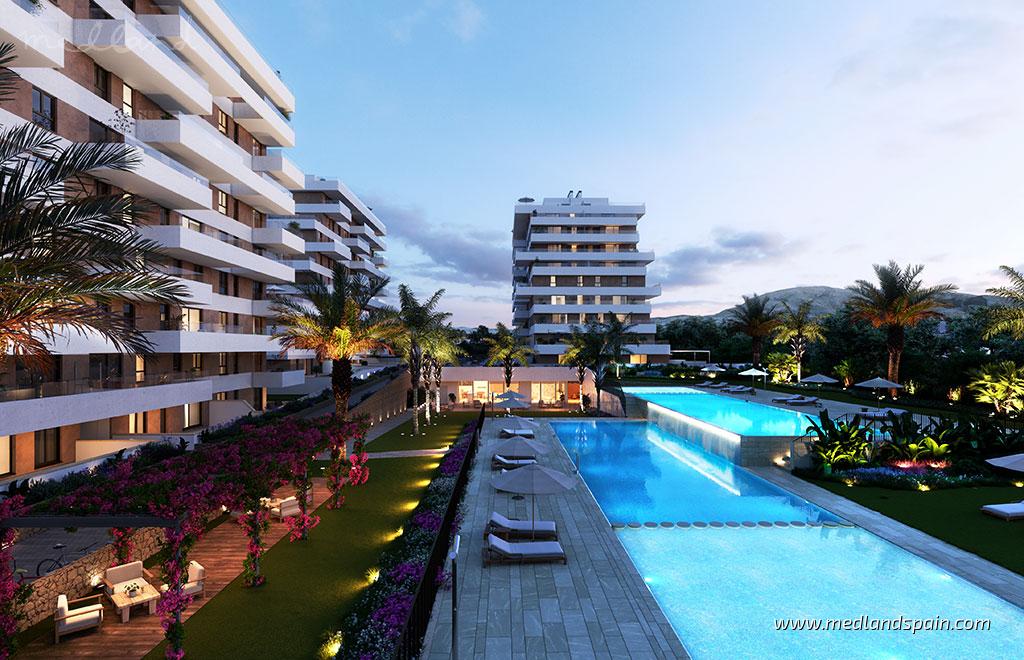 Wohnung in Villajoyosa, Alicante, Spanien 3 Schlafzimmer, 219 m2 Nr. 154403