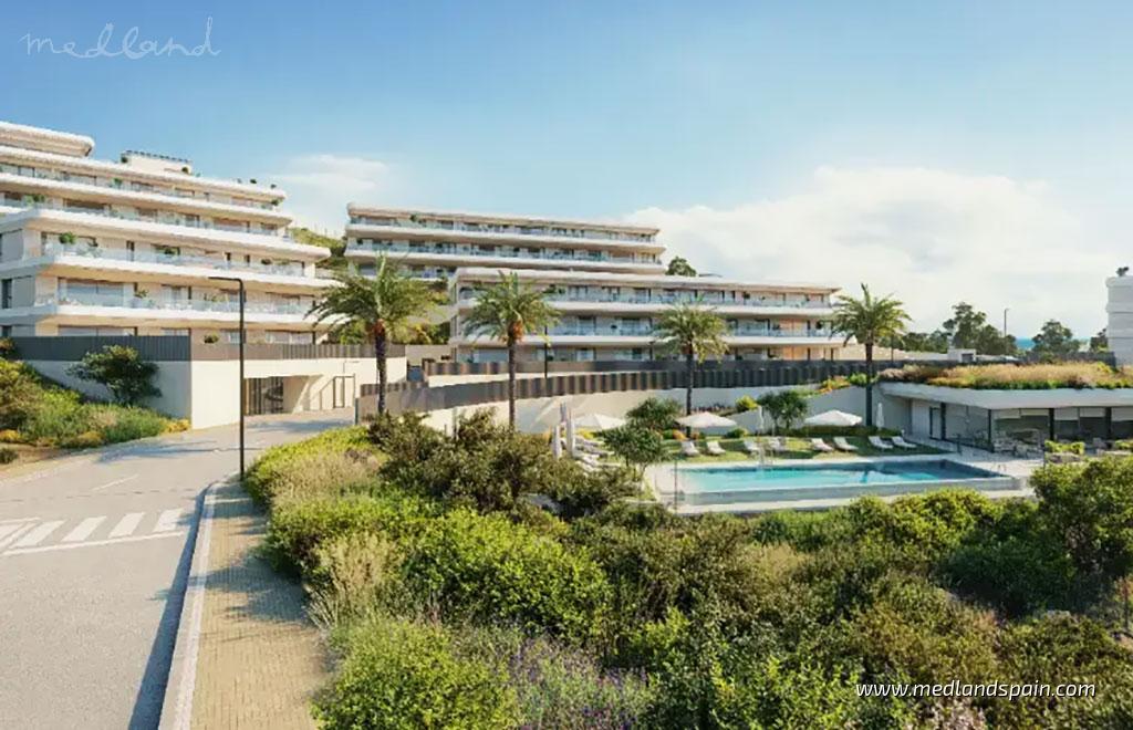 Huoneisto Estepona, Malaga, Espanja 4 makuuhuonetta, 213 m2 No. 154399