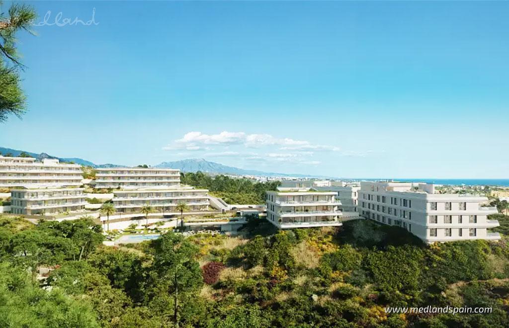 Apartment in Estepona, Malaga, Spain 3 bedrooms, 167 sq.m. No. 154400