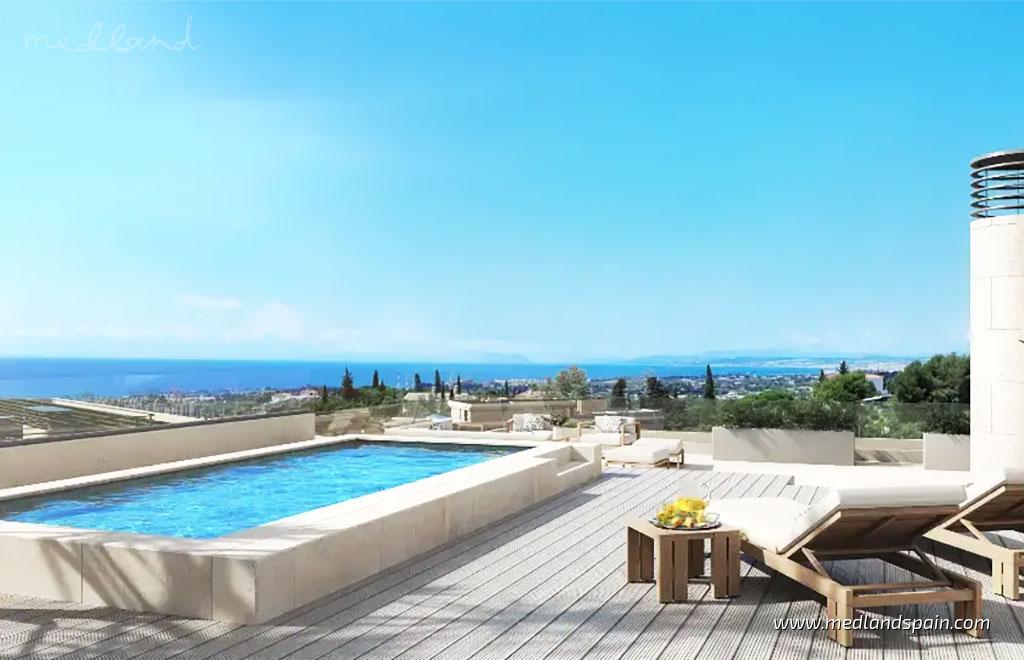 Apartment in Estepona, Malaga, Spain 3 bedrooms, 167 sq.m. No. 154400