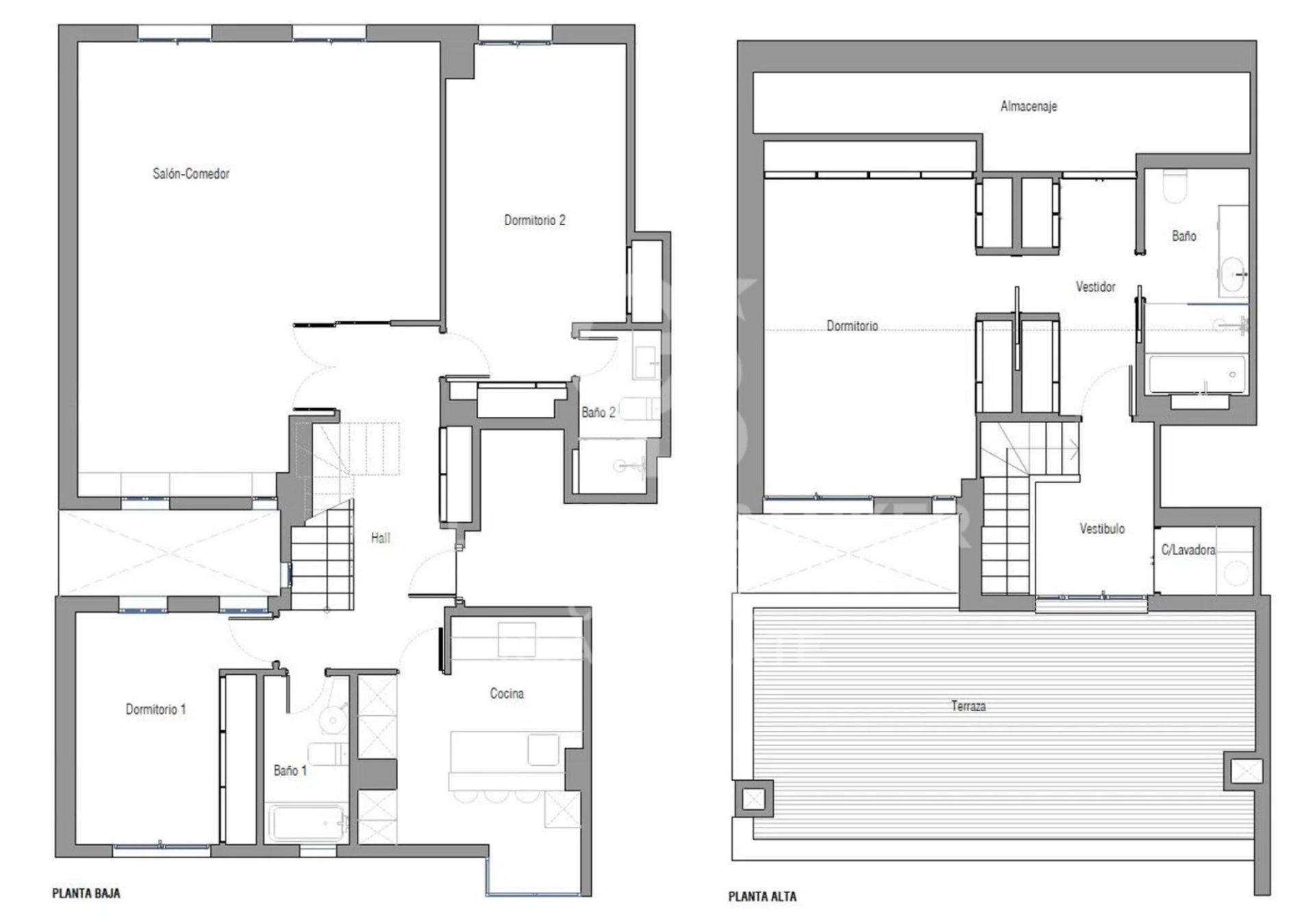 Duplex in Madrid, Spanien 3 Schlafzimmer, 267 m2 Nr. 178995