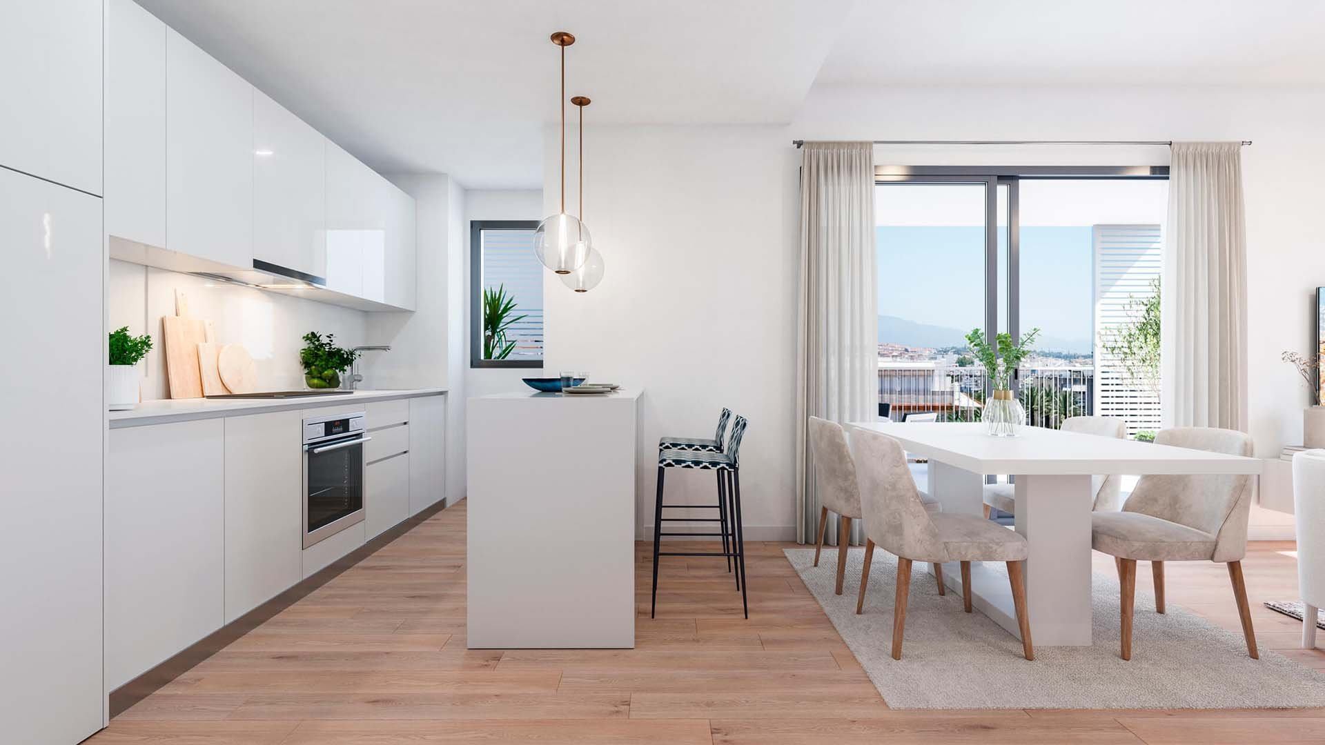Appartamento in Isidora Living, Malaga, Spagna 2 camere da letto, 102.64 mq. N° 73293