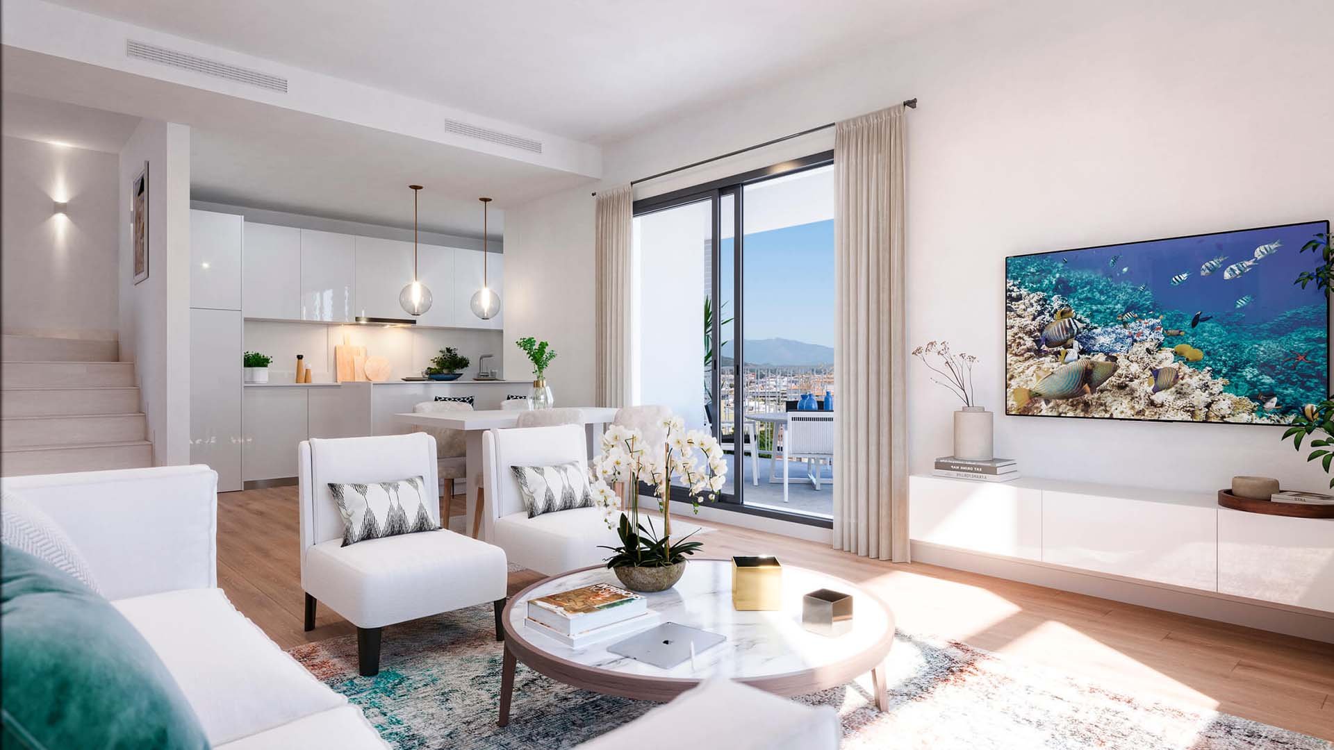 Appartamento in Isidora Living, Malaga, Spagna 2 camere da letto, 102.64 mq. N° 73293