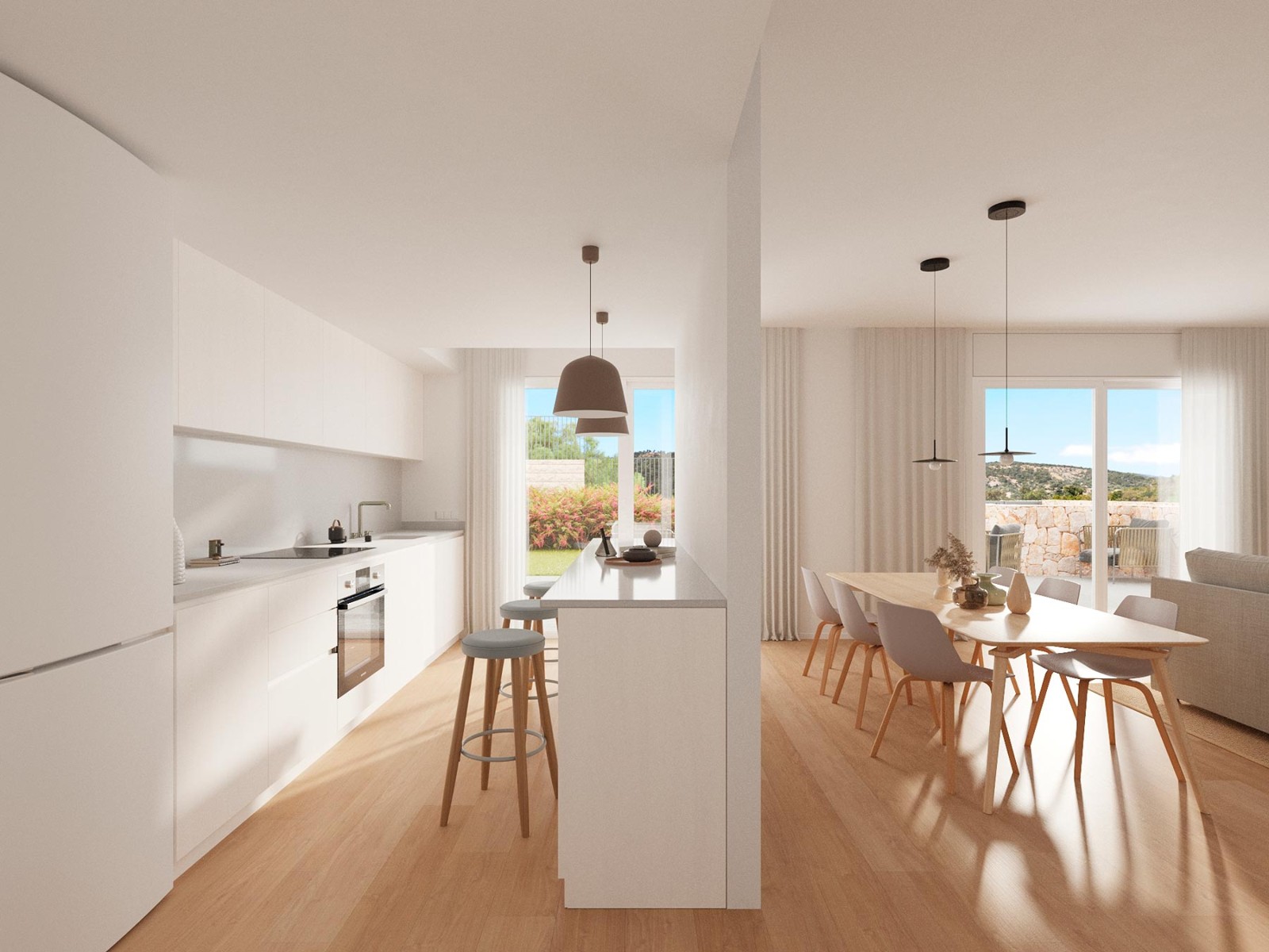 Вилла в Финестрат, Аликанте, Испания 4 спальни, 158м2 №112268