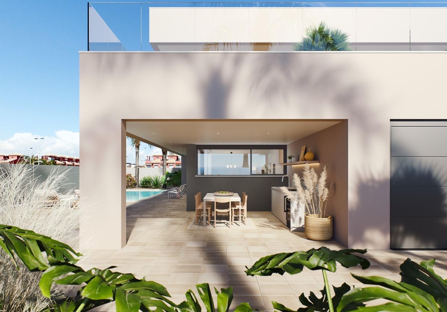 Villa en Pilar de la Horadada, Alicante, España 5 dormitorios, 344 m2 No. 196956