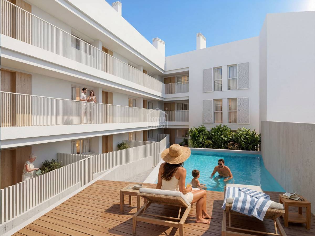 Apartment à Es Castell, Menorca, Espagne 3 chambres, 87 m2 No. 173803