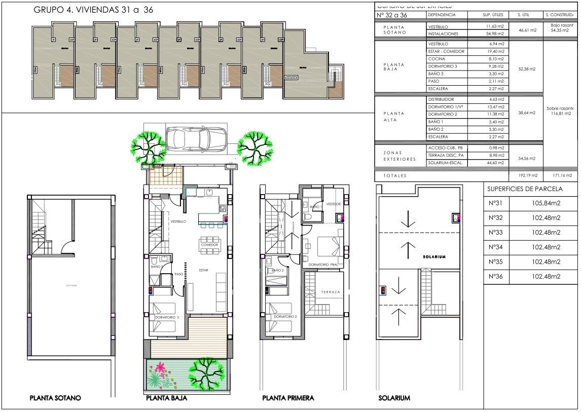 Villa in Monforte del Cid, Alicante, Spain 3 bedrooms, 154 sq.m. No. 180664