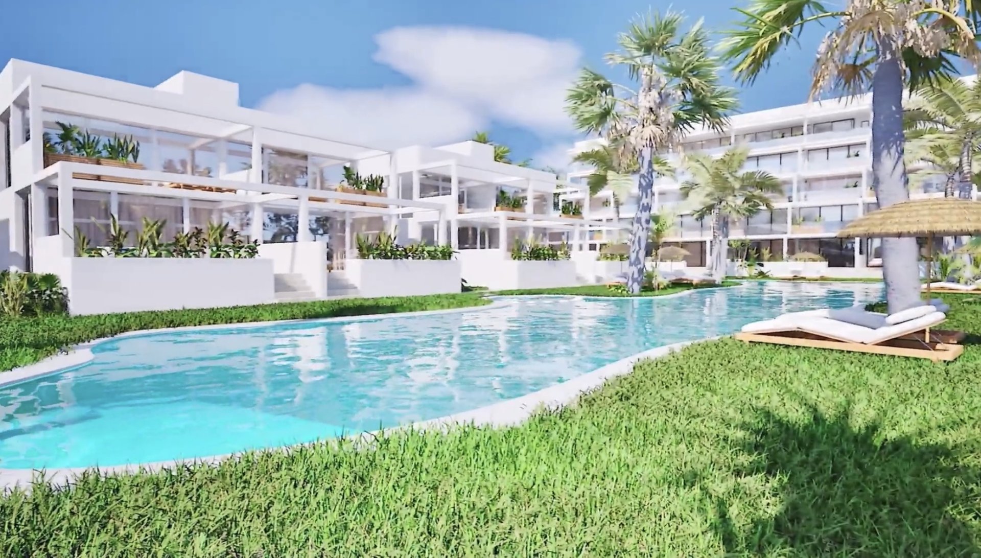 Bungalow à Mar De Cristal, Murcia, Espagne 3 chambres, 143 m2 No. 189333