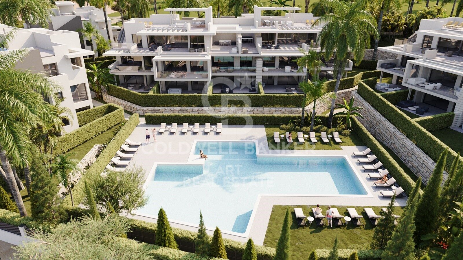 Appartamento a Estepona, Malaga, Spagna 3 camere da letto, 138 mq. N° 159340