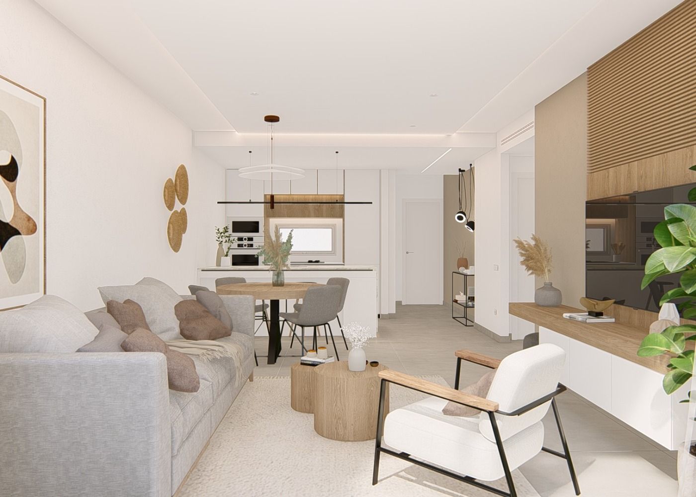 Apartamento en Guardamar del Segura, Alicante, España 2 dormitorios, 78 m2 No. 111349