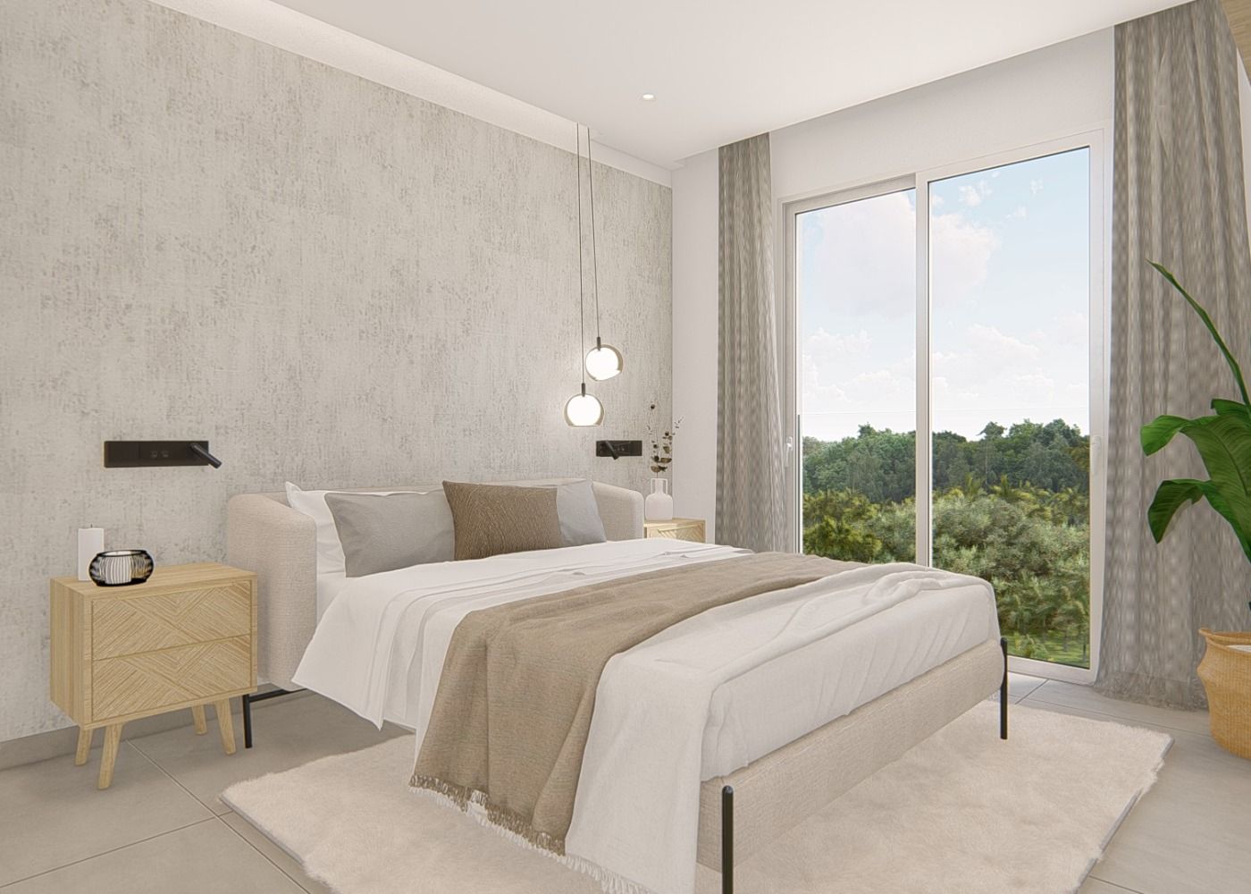 Apartamento en Guardamar del Segura, Alicante, España 2 dormitorios, 78 m2 No. 111349