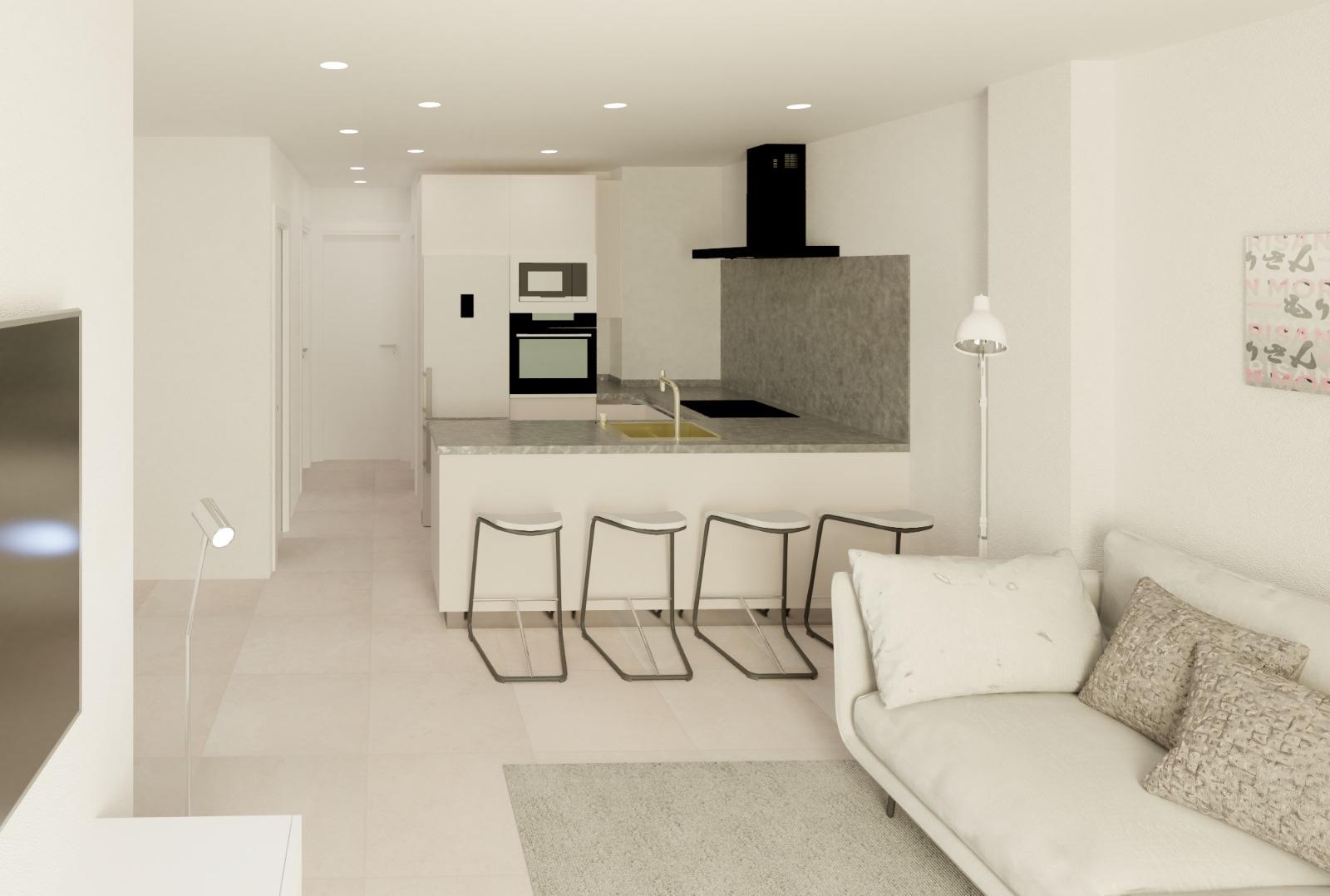 Bungalow a Fuengirola, Malaga, Spagna 2 camere da letto, 74 mq. N° 137006