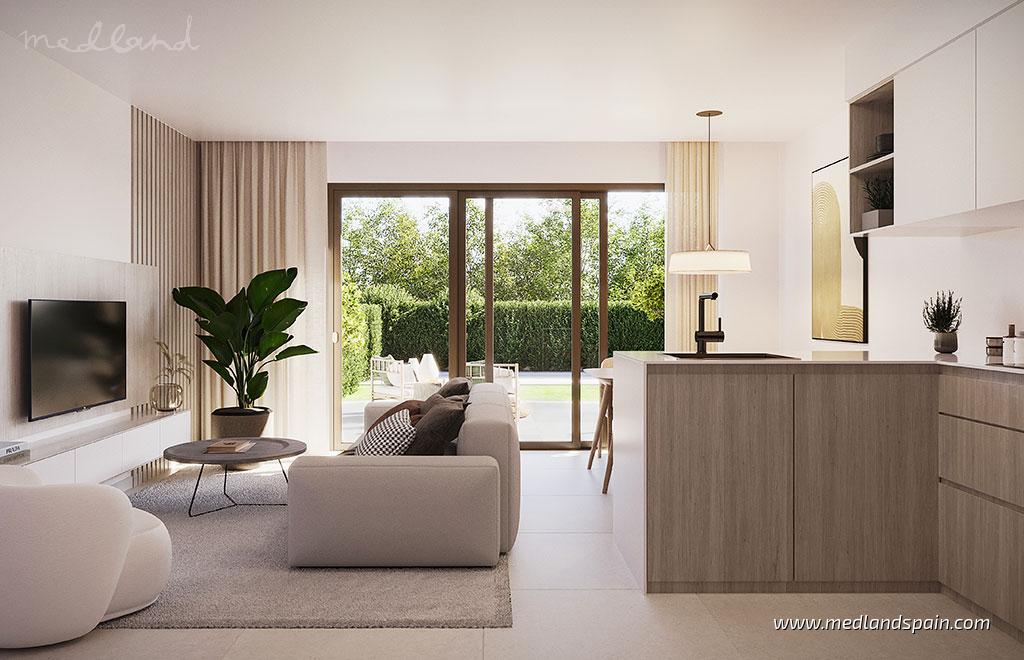 Huoneisto Estepona, Malaga, Espanja 3 makuuhuonetta, 105 m2 No. 177440