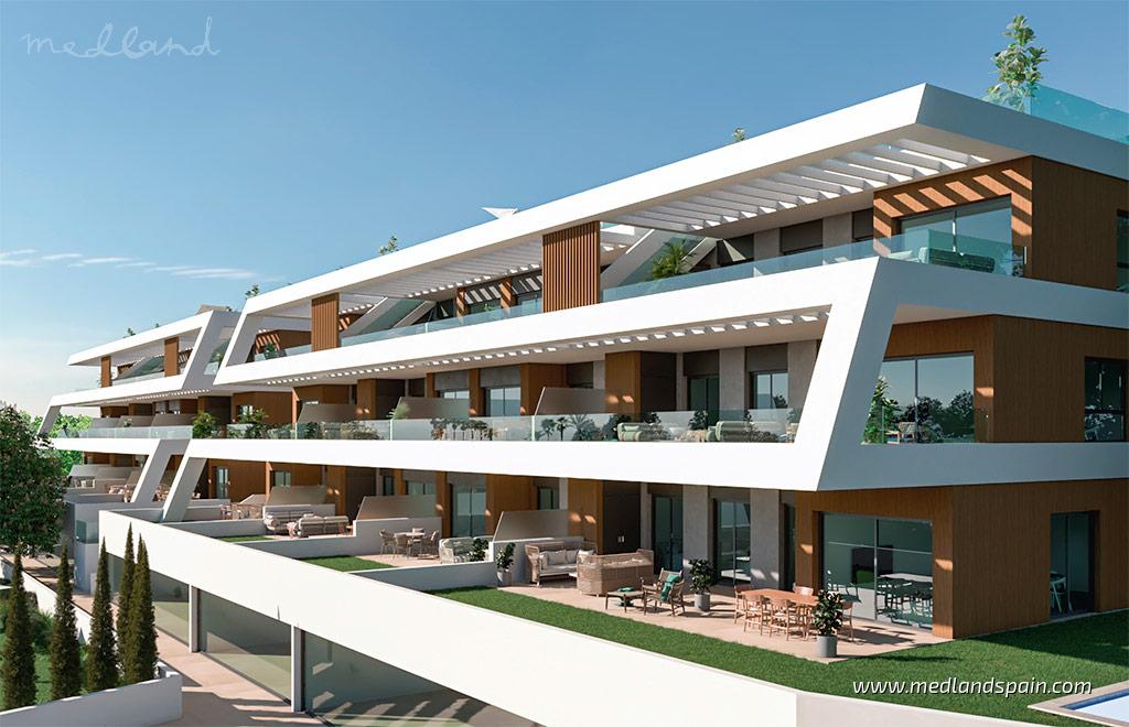 Lägenhet i Finestrat, Alicante, Spanien 2 sovrum, 66 kvm. Nr. 177446