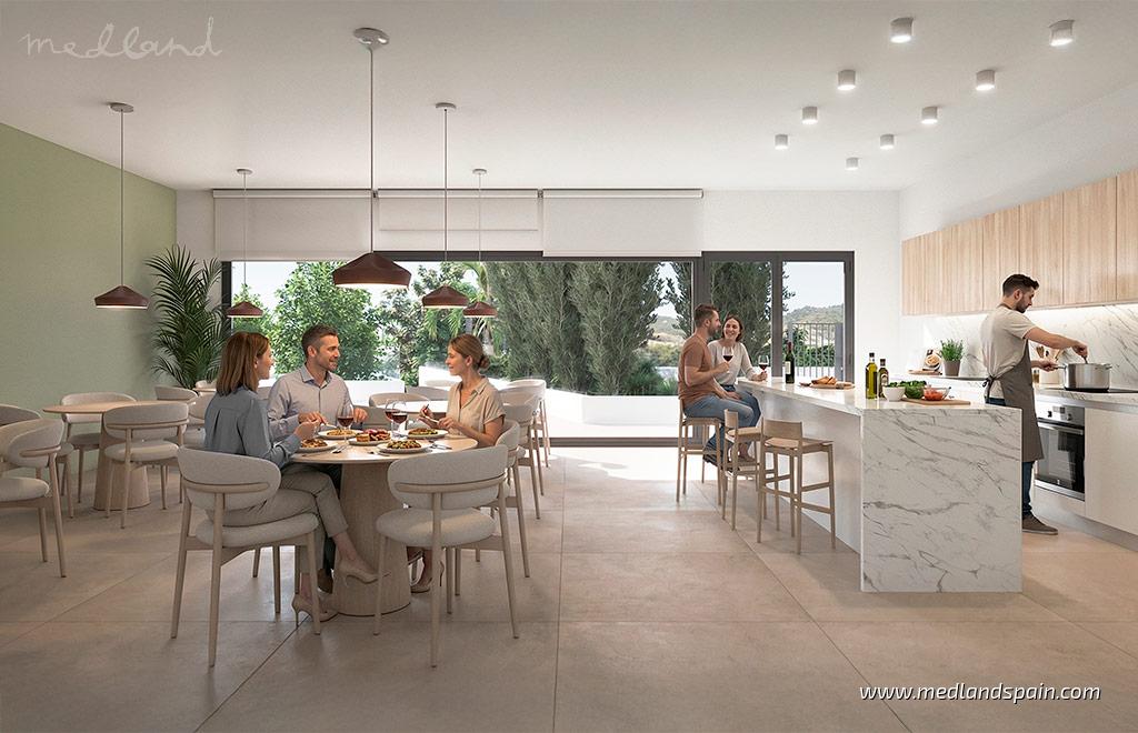 Lägenhet i Finestrat, Alicante, Spanien 2 sovrum, 66 kvm. Nr. 177446
