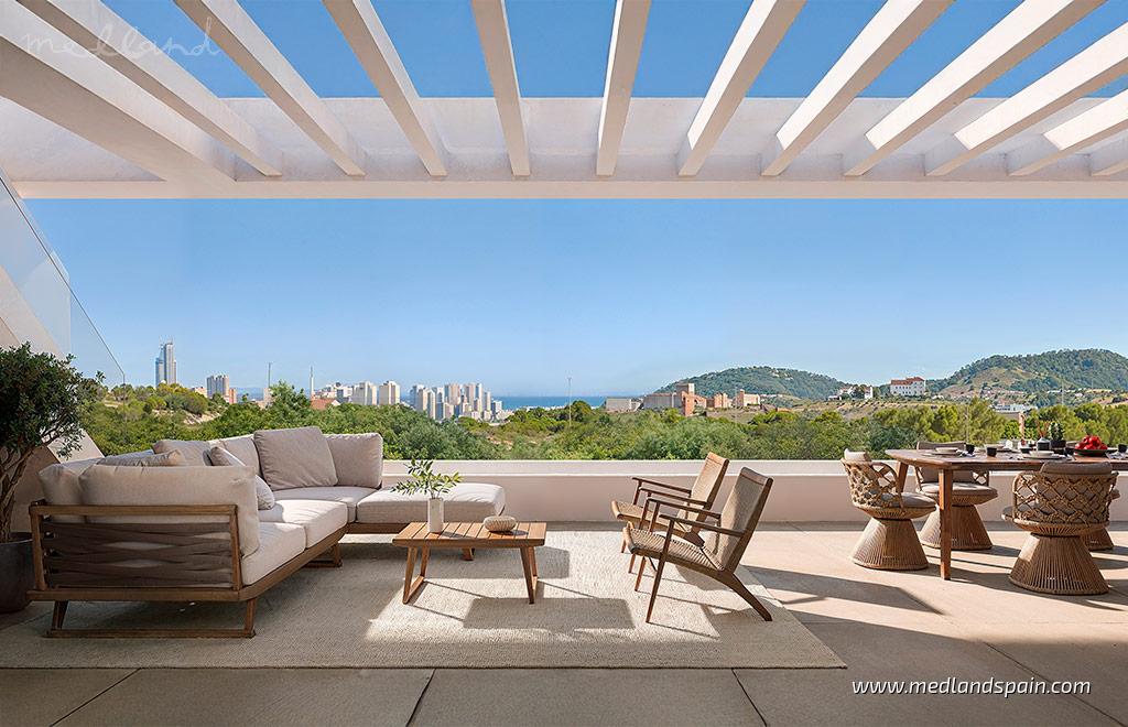 Dzīvoklis Finestrat, Alicante, Spānijā 2 istabas, 66 m2 Nr. 177445