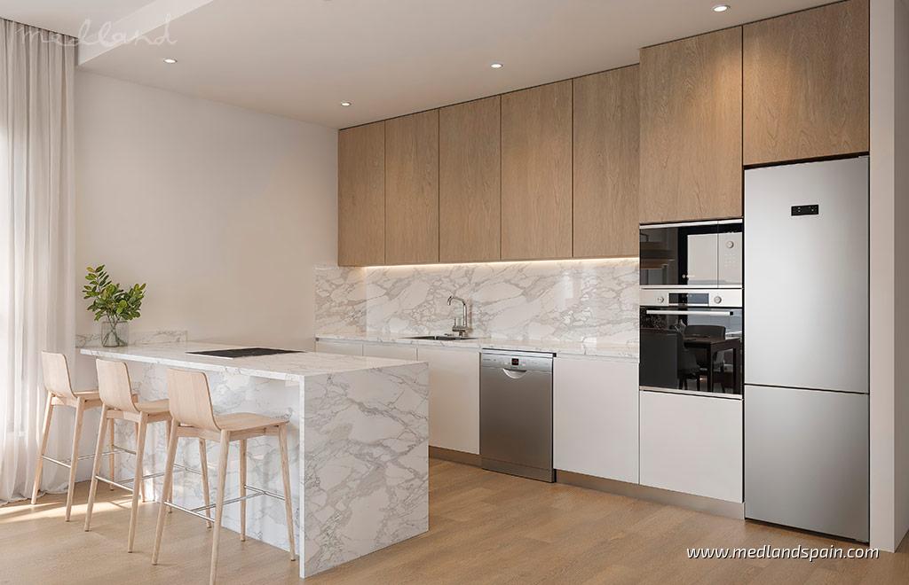 Dzīvoklis Finestrat, Alicante, Spānijā 2 istabas, 66 m2 Nr. 177445