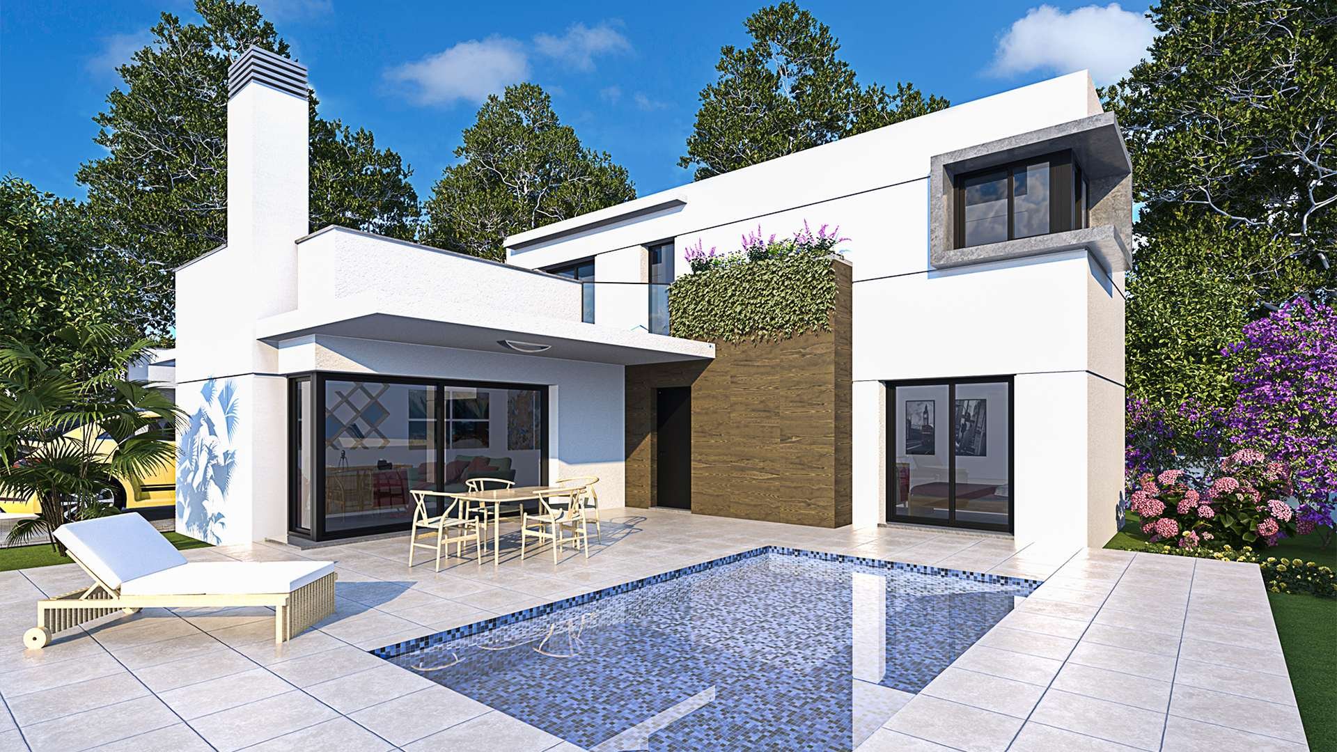 Bungalow in Lago Di Como, Mil Palmeras, Alicante, Spagna 2 camere da letto, 60.04 mq. N° 74754