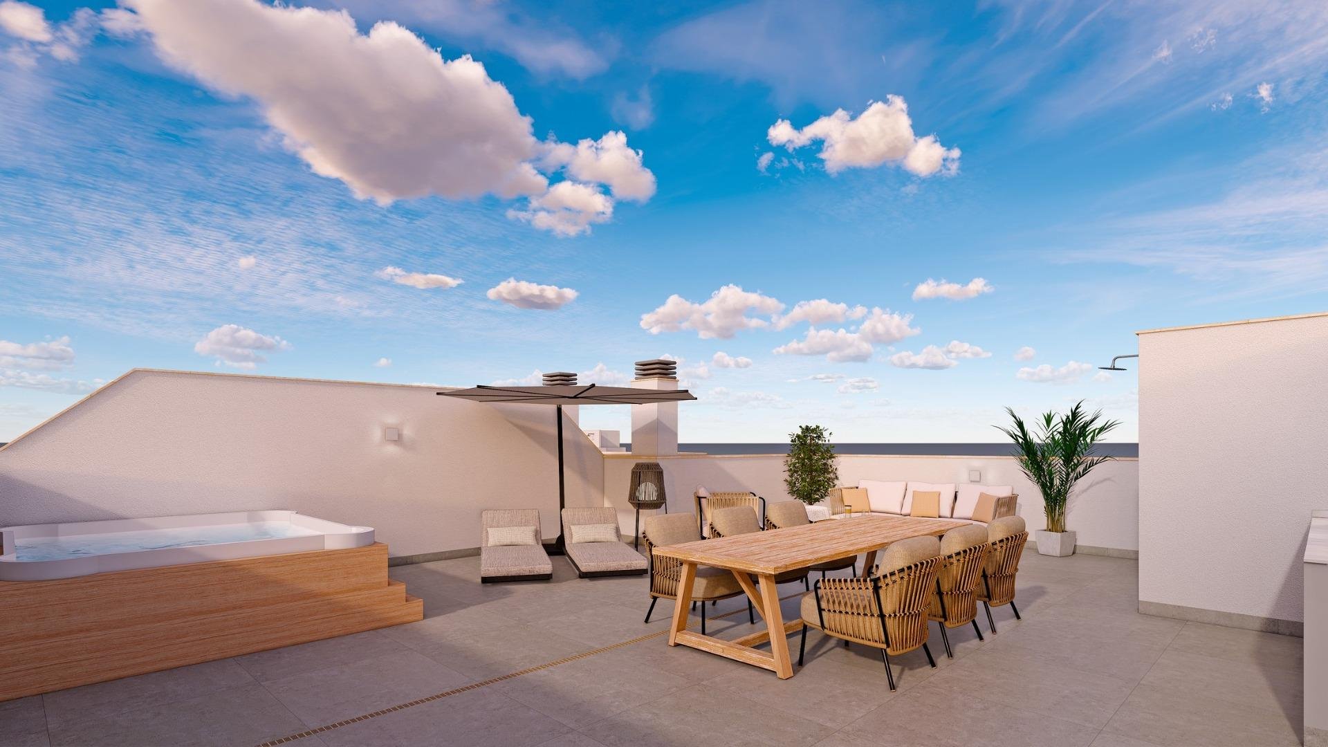 Bungalo Pilar de la Horadada, Alicante, Spānijā 3 istabas, 82 m2 Nr. 193917