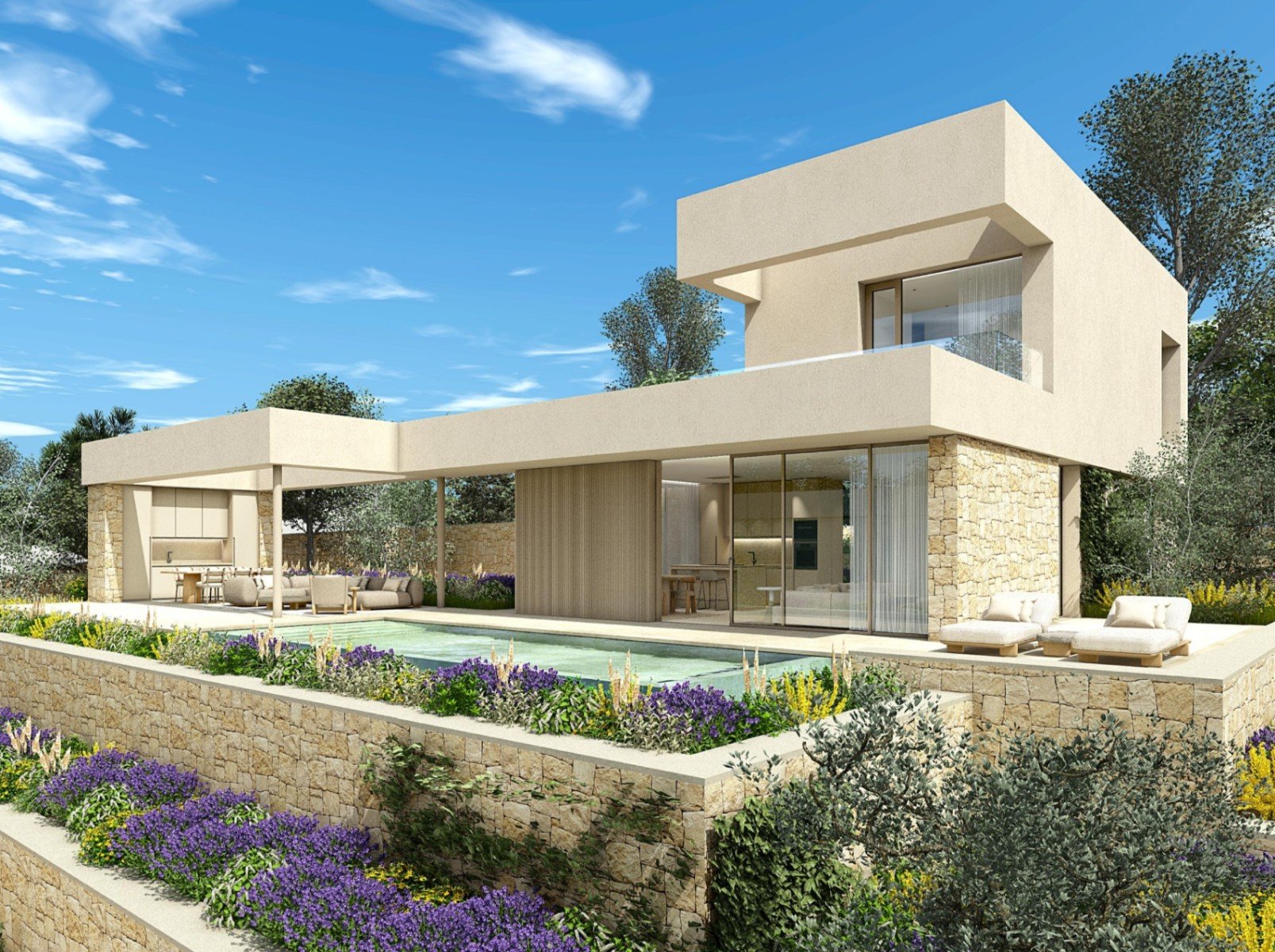 Huvila Denia, Alicante, Espanja 3 makuuhuonetta, 189 m2 No. 193327
