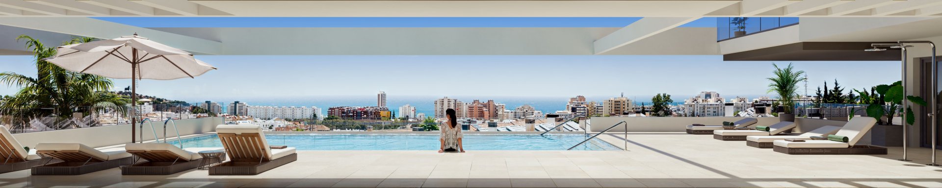 Lägenhet i Fuengirola, Malaga, Spanien 2 sovrum, 130 kvm. Nr. 193331
