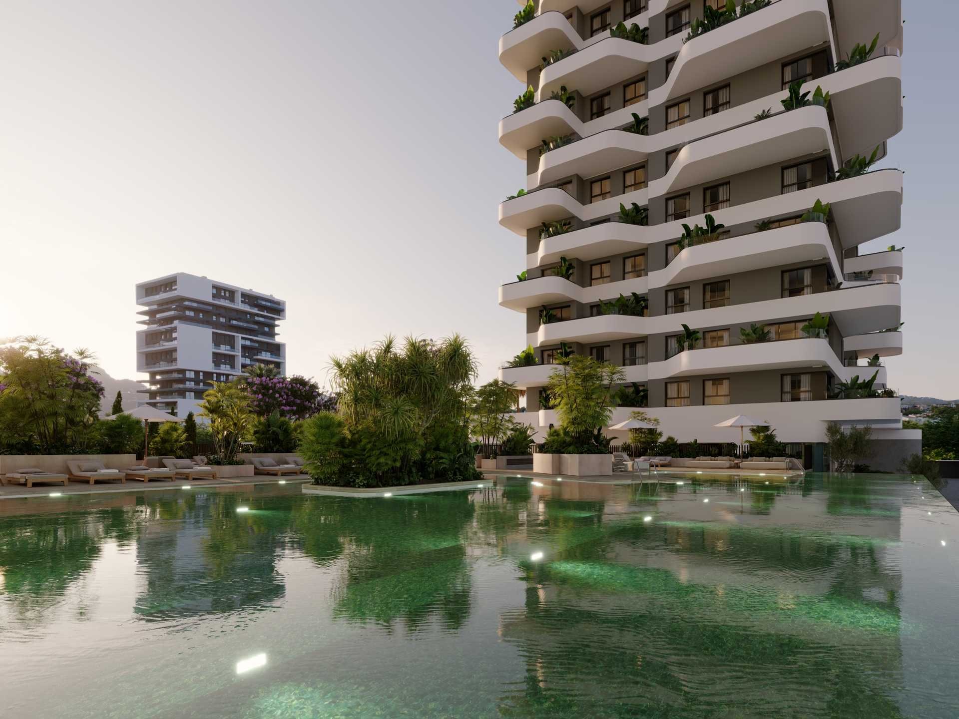 Apartment in Calpe, Alicante, Spain 3 bedrooms, 126 sq.m. No. 156015