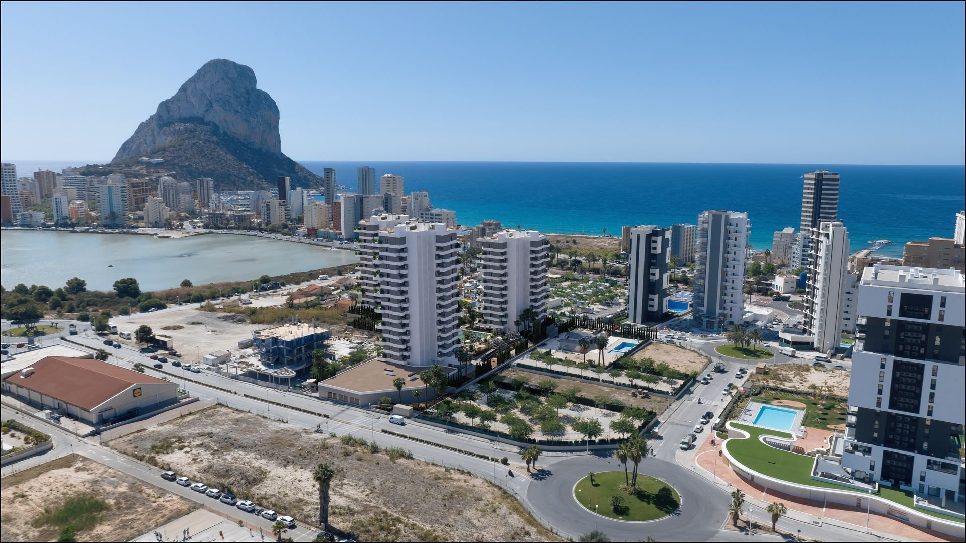 Huoneisto Calpe, Alicante, Espanja 2 makuuhuonetta, 100 m2 No. 156017