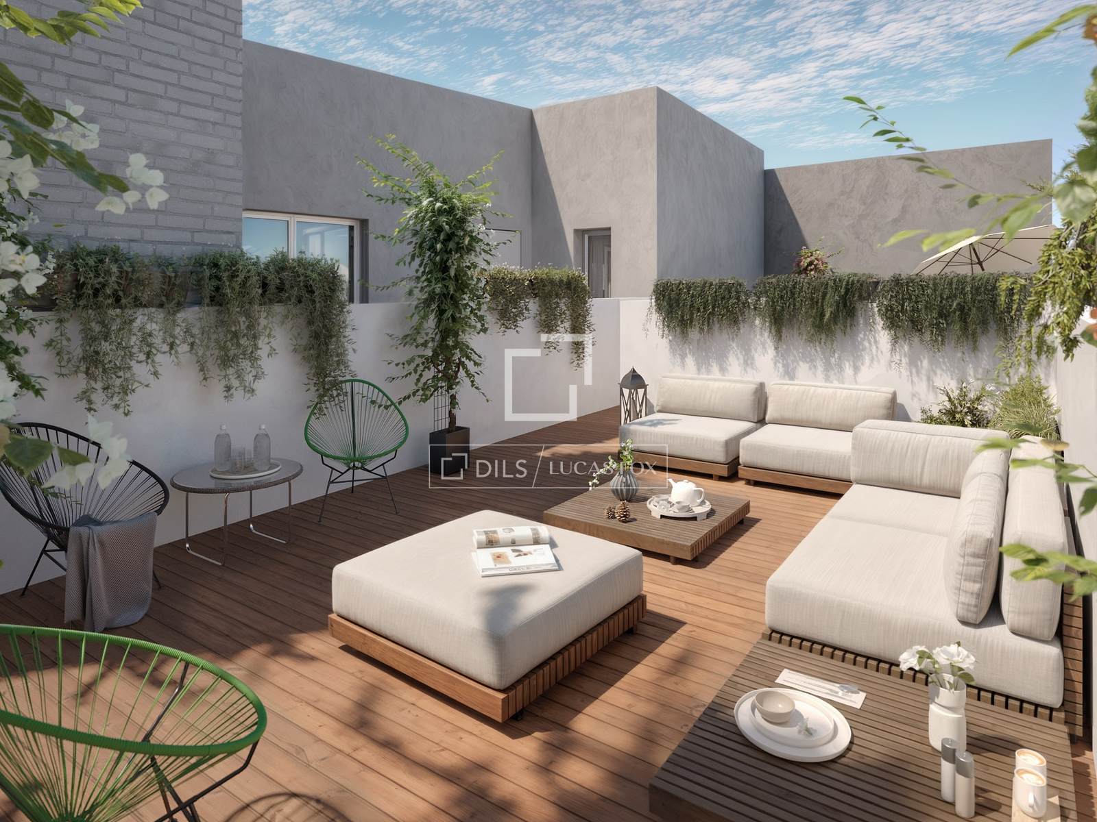Penthouse à Barcelona, Espagne 1 chambre, 66 m2 No. 150978
