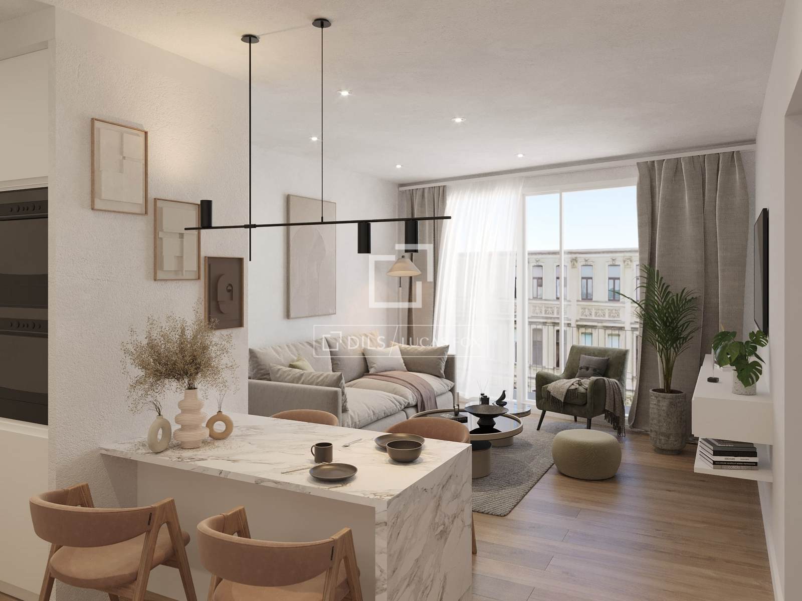 Wohnung in Barcelona, Spanien 2 Schlafzimmer, 67 m2 Nr. 150976