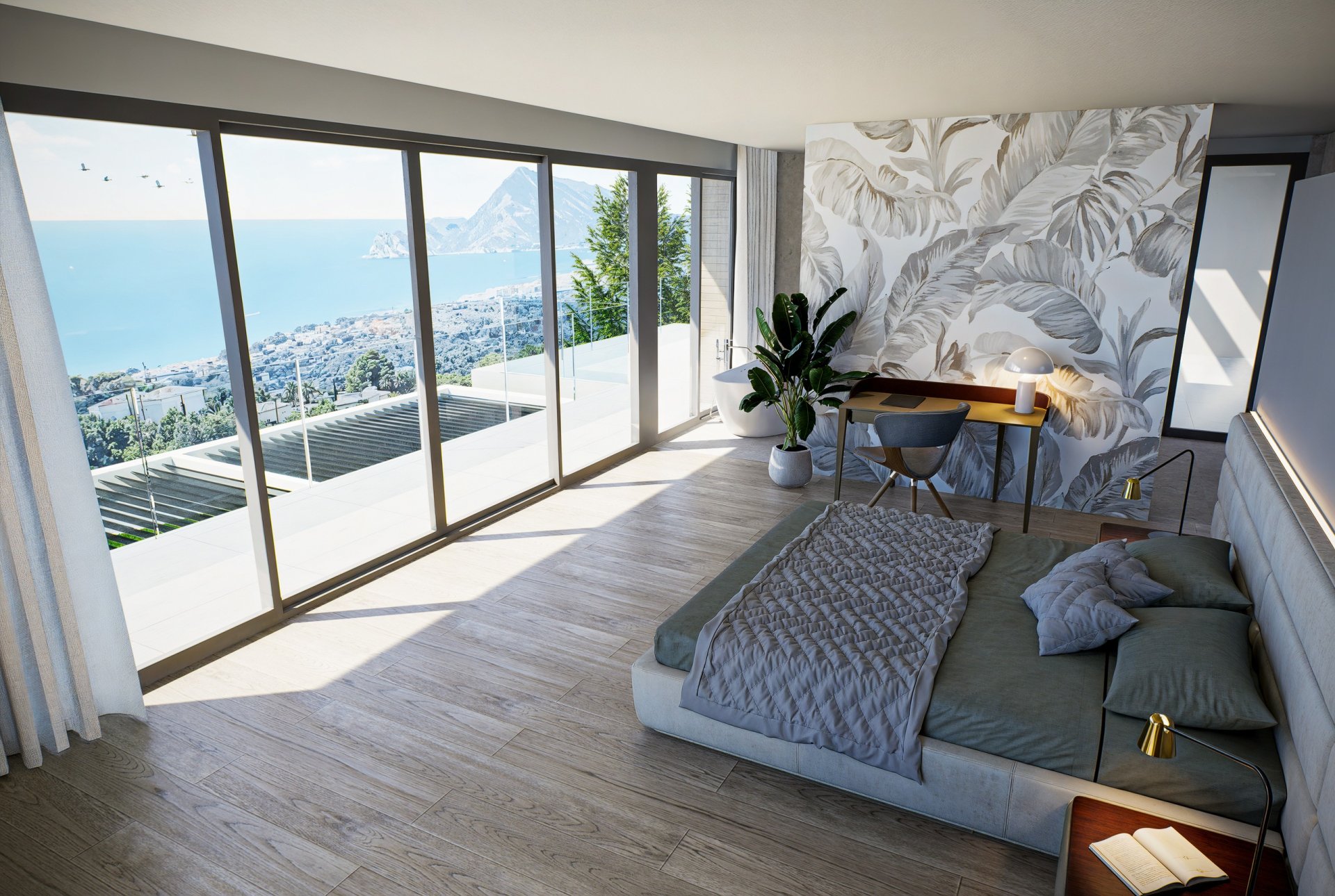 Villa a Altea, Alicante, Spagna 4 camere da letto, 405 mq. N° 154429