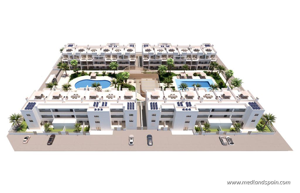 Apartment à Torre-Pacheco, Murcia, Espagne 2 chambres, 68 m2 No. 154426