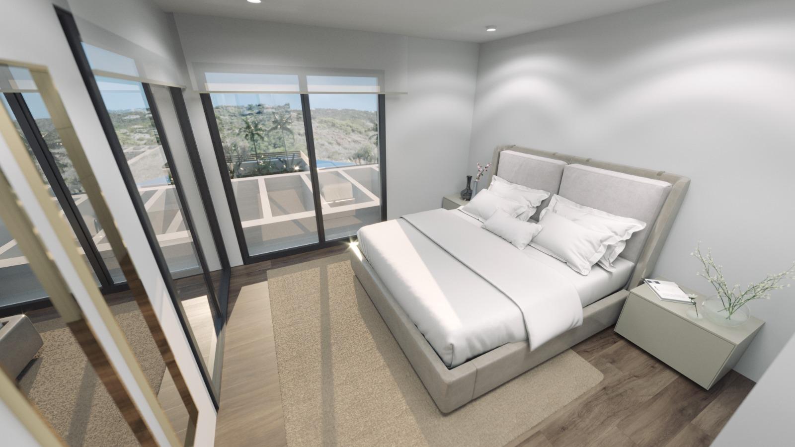 Villa i Finestrat, Alicante, Spanien 3 sovrum, 482 kvm. Nr. 165390