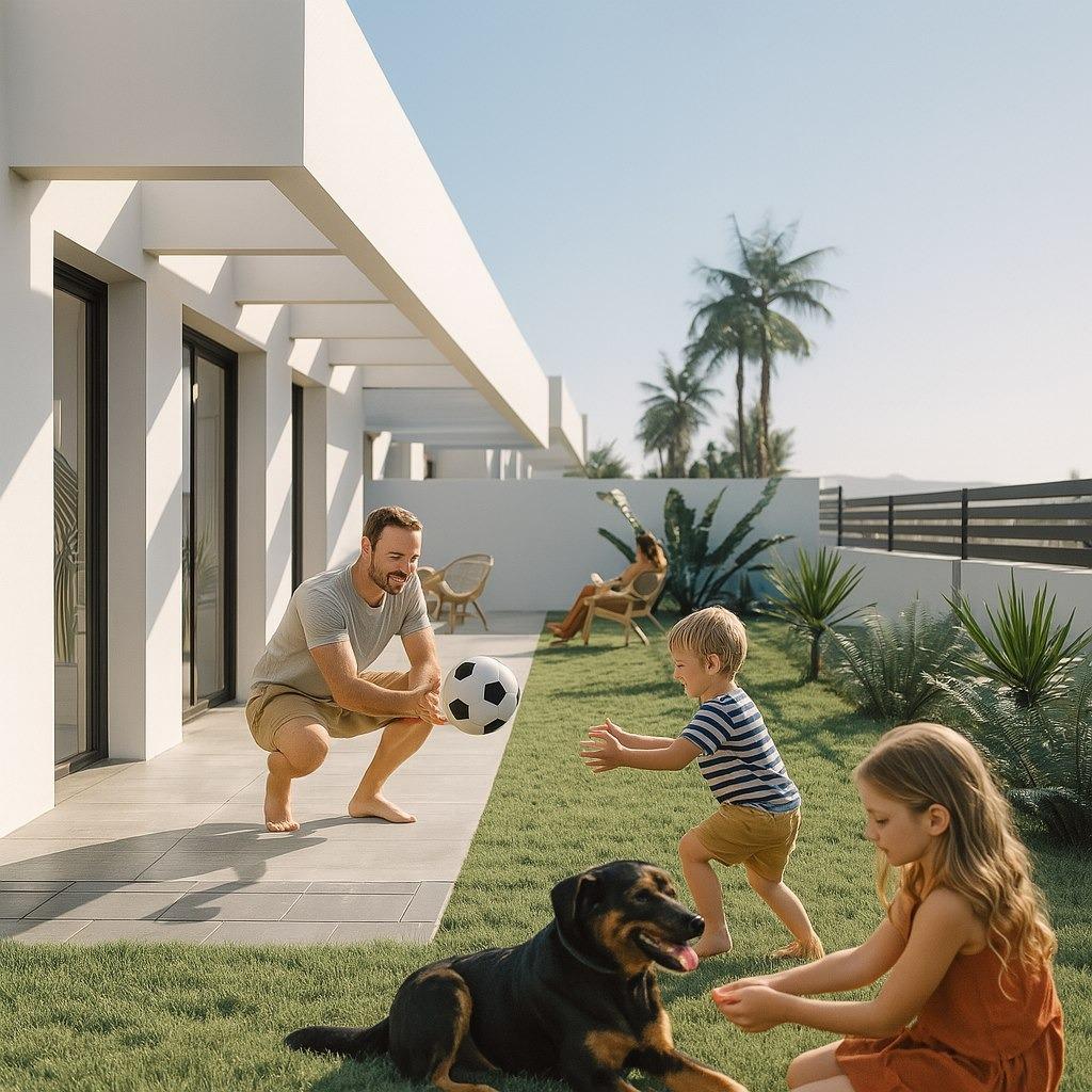 Villa i Finestrat, Alicante, Spanien 3 sovrum, 482 kvm. Nr. 165390