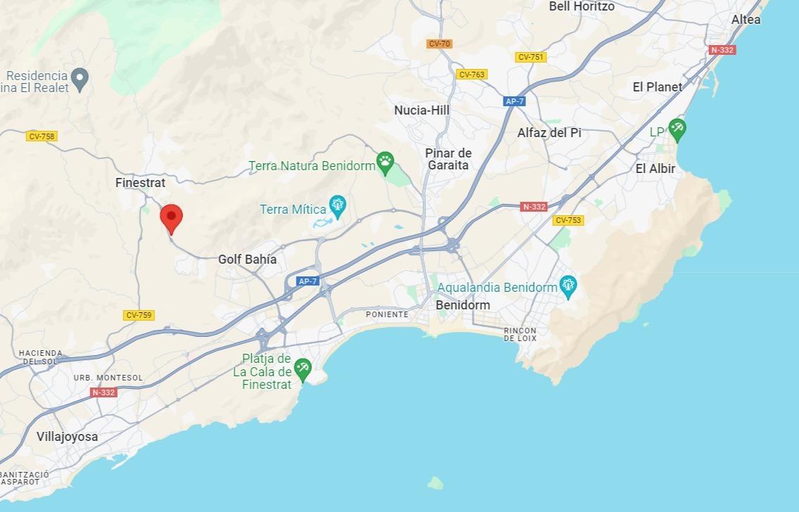 Villa à Finestrat, Alicante, Espagne 3 chambres, 472 m2 No. 165391
