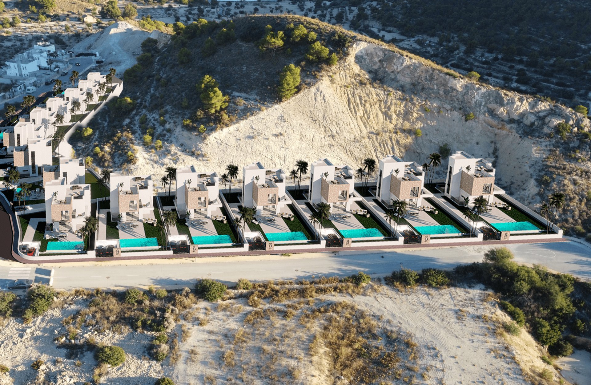 Villa à Finestrat, Alicante, Espagne 3 chambres, 330 m2 No. 195574
