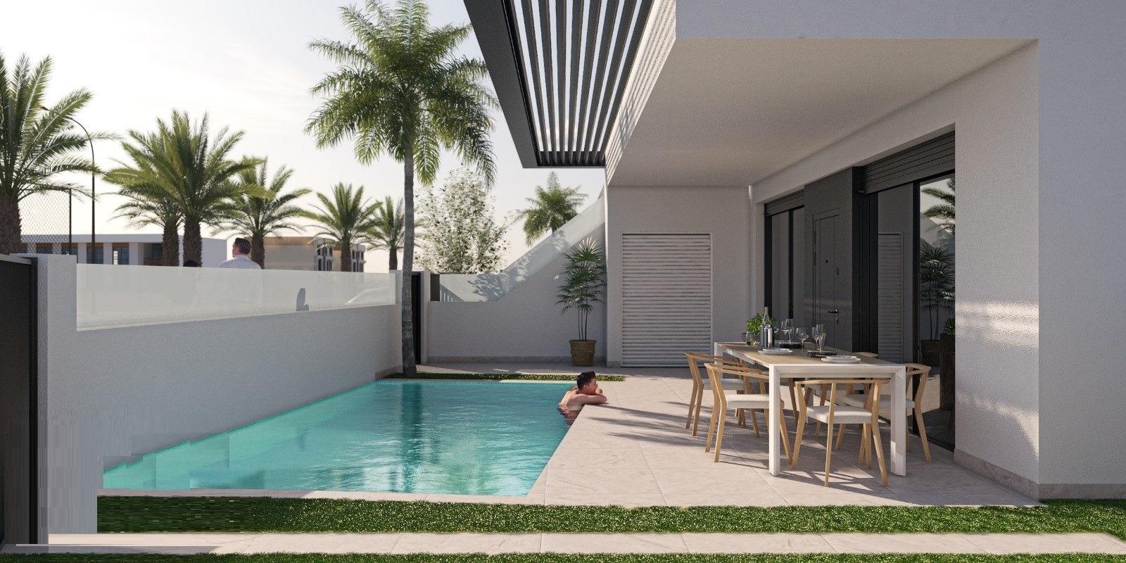 Bungalo San Pedro del Pinatar, Murcia, Spānijā 3 istabas, 87 m2 Nr. 134059