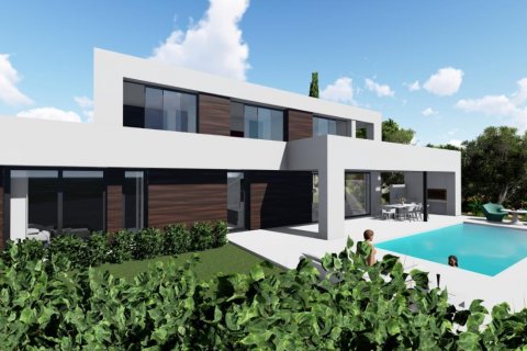 Villa in Calpe, Alicante, Spain 4 bedrooms, 265 sq.m. No. 80743