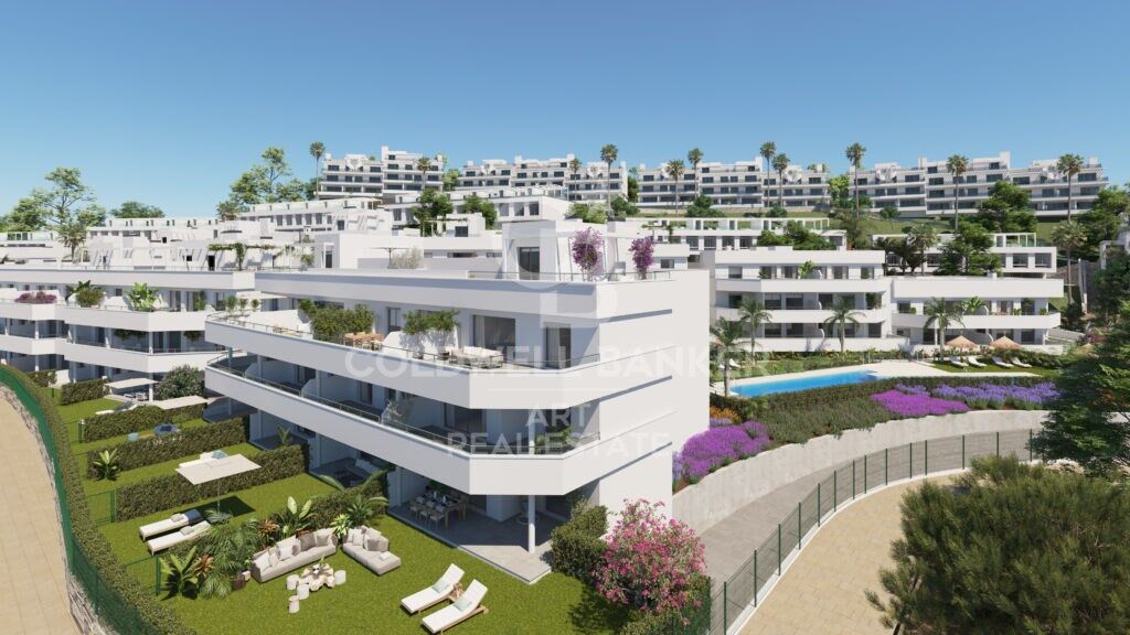 Lägenhet i Estepona, Malaga, Spanien 3 sovrum, 90 kvm. Nr. 159725