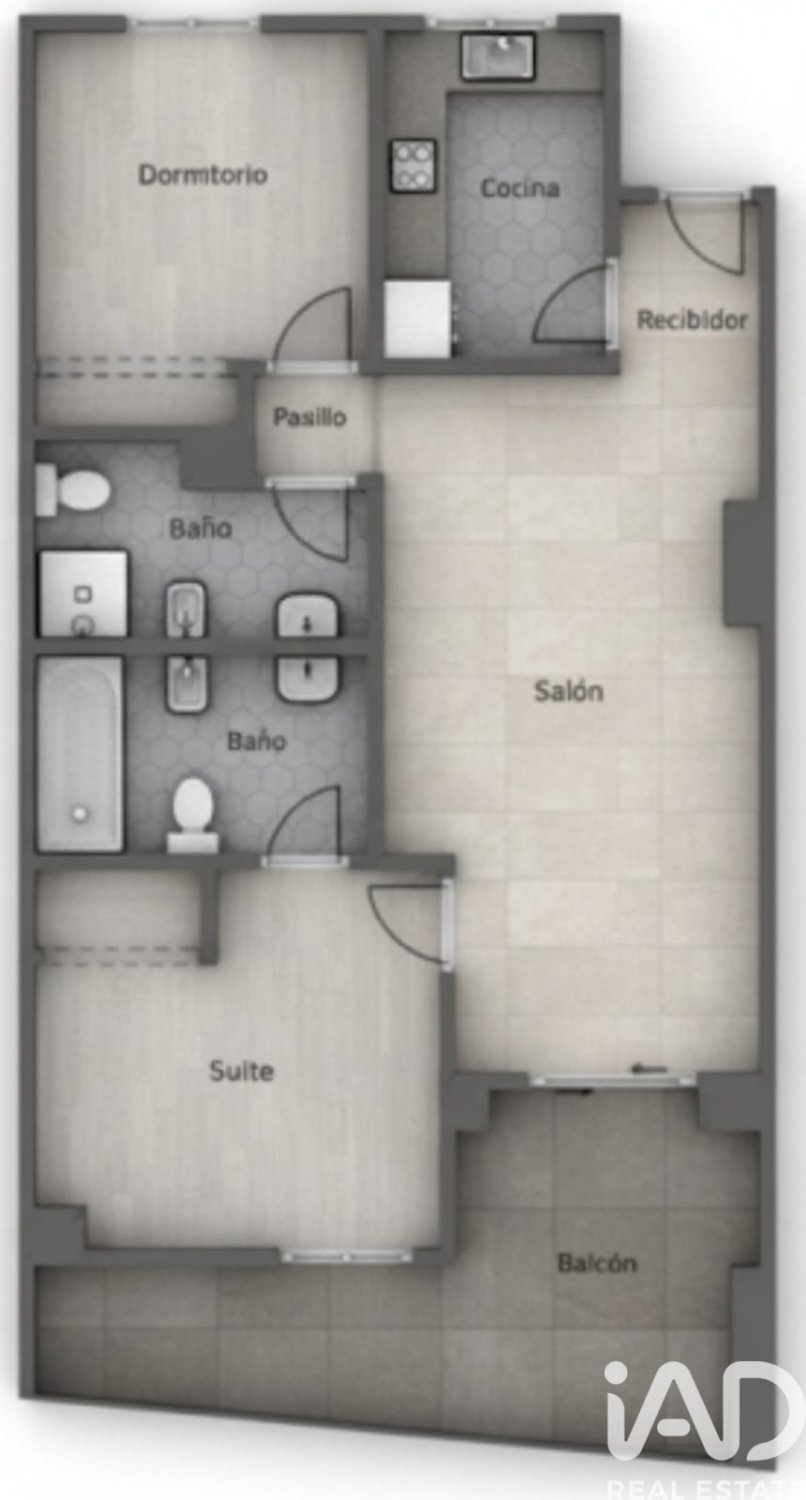 Dzīvoklis Oropesa del Mar, Castellon, Spānijā 2 istabas, 71 m2 Nr. 152747