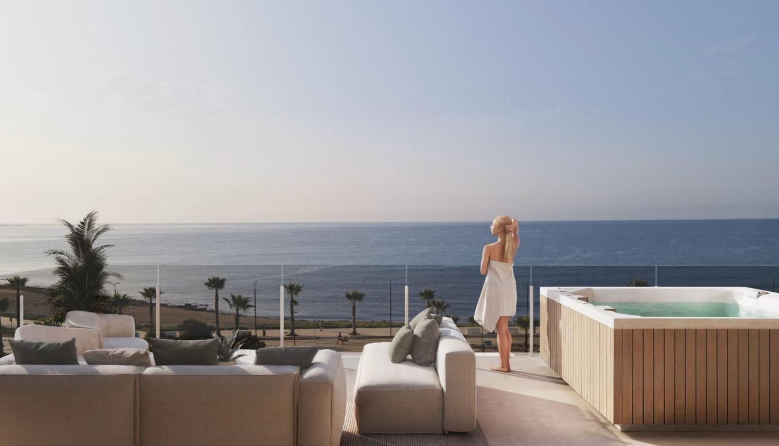 Lägenhet i Villajoyosa, Alicante, Spanien 2 sovrum, 67 kvm. Nr. 165744