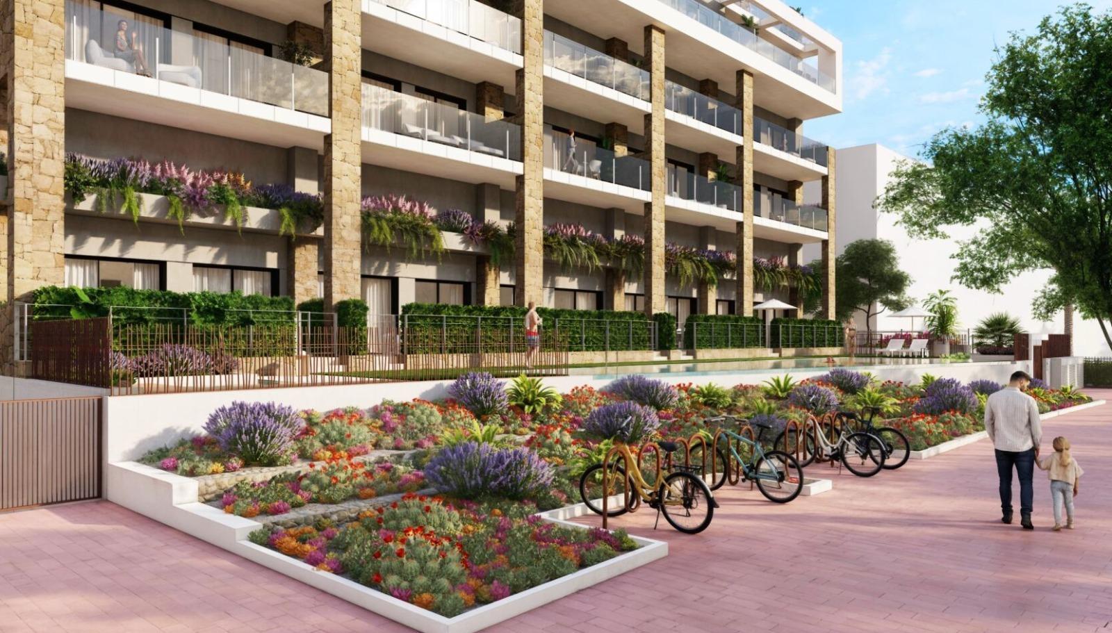Lägenhet i Villajoyosa, Alicante, Spanien 2 sovrum, 67 kvm. Nr. 165744