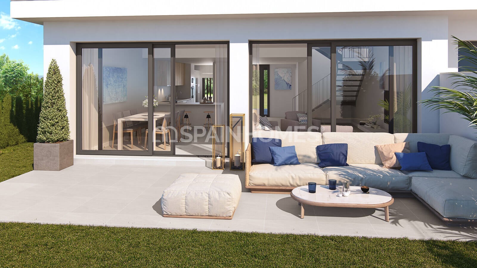 Villa i San Roque, Cadiz, Spanien 4 sovrum, 143 kvm. Nr. 161668