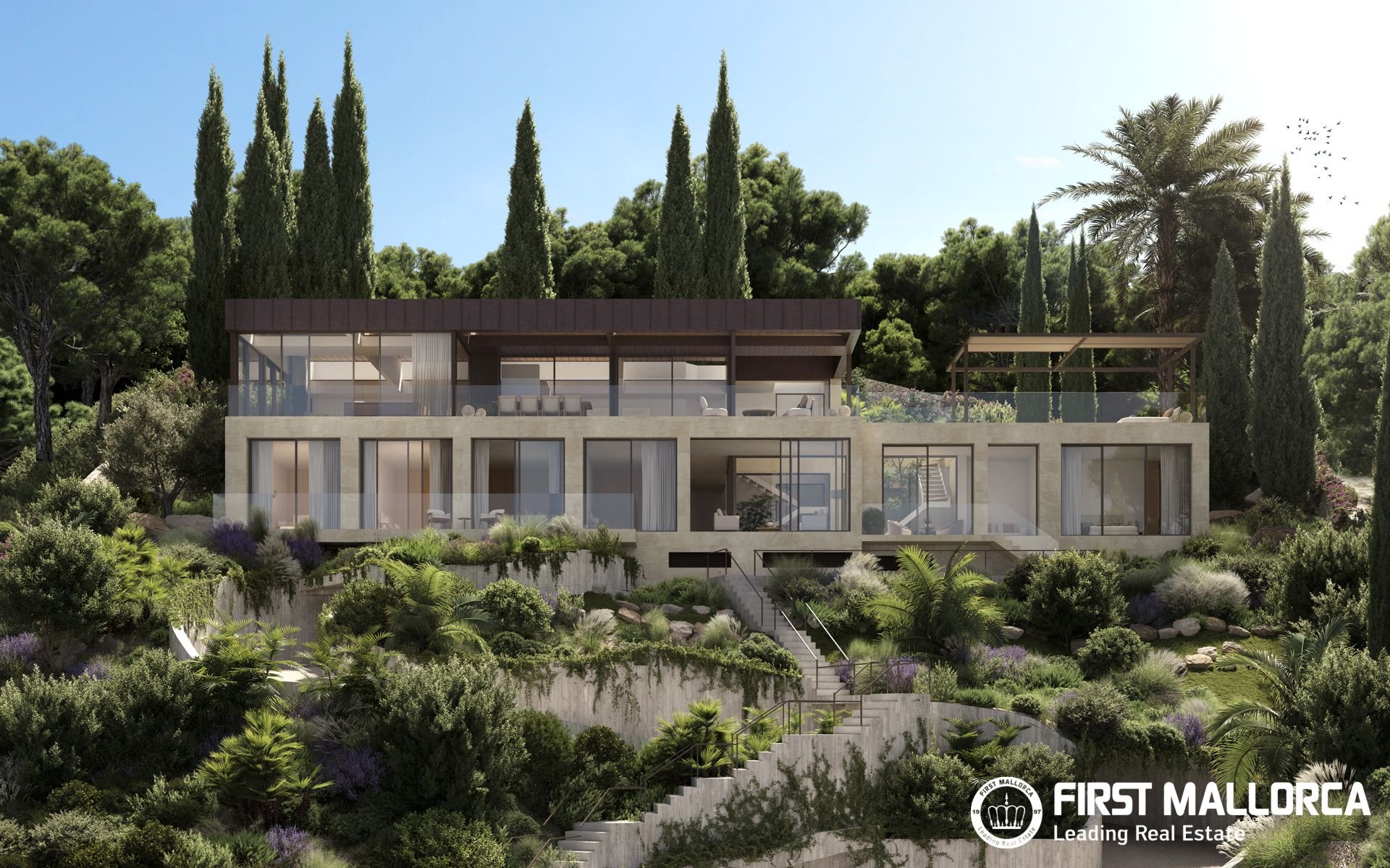 Tontti Mallorca, Espanja 5 makuuhuonetta, 1.74 m2 No. 161664