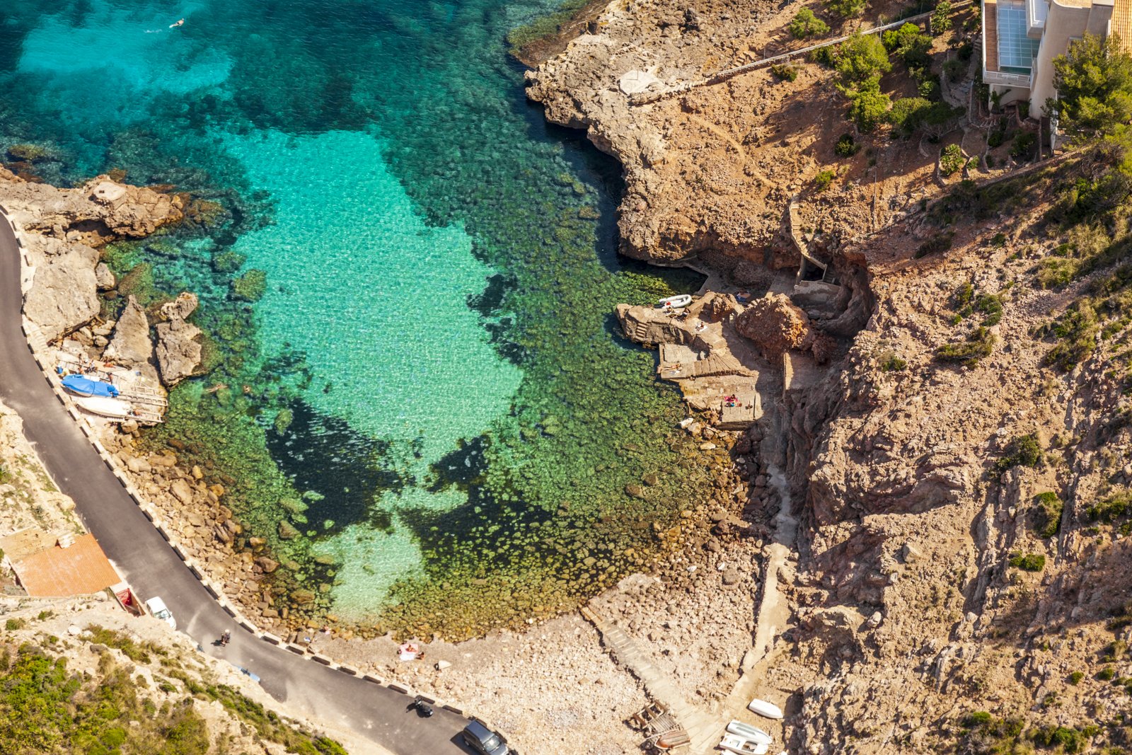 Land plot in Cala Sant Vicenc, Mallorca, Spain 820 sq.m. No. 102877