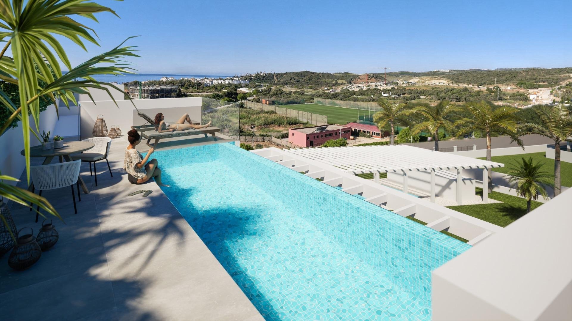 Penthouse in Estepona, Malaga, Spain 3 bedrooms, 196 sq.m. No. 169775