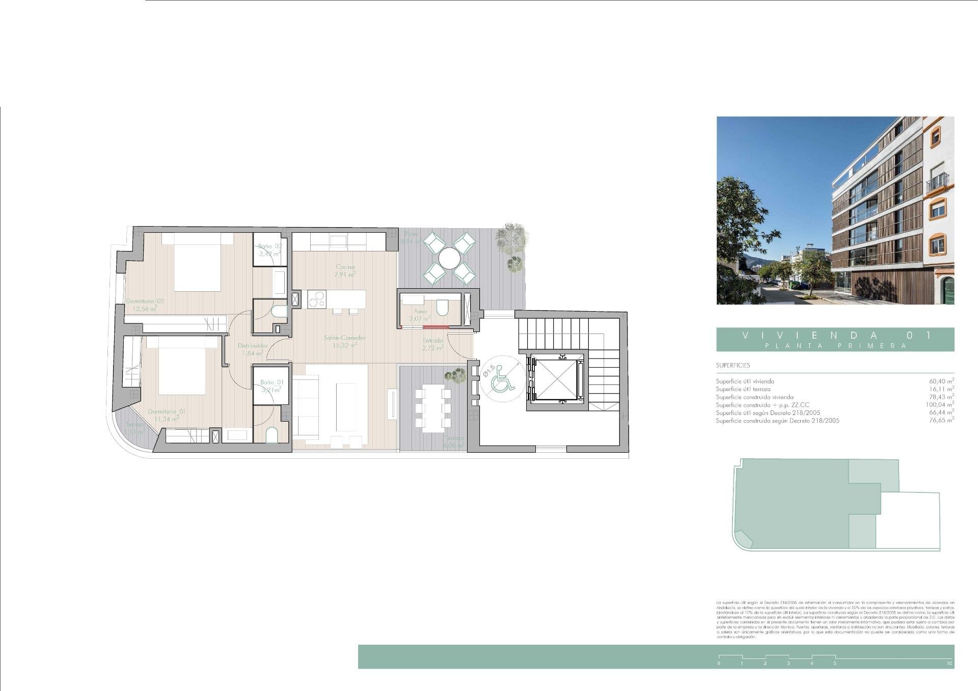 Apartament w Estepona, Malaga, Hiszpania 2 sypialnie, 76 mkw. nr 169774